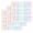 Multicolor, variant on Blue Pink Plaid Dish Towels Set, Waffle Weave Kitchen Towels 3 Pieces, Pastel Green White Buffalo Patchwork Microfiber Hair Face Bath Tea Towel Absorbent Quick Drying Cleaning Dish Cloths 12"x12"