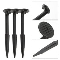 Inflatable Stakes 24Pcs Outdoor Plastic Inflatable Stakes Yard Stakes Replacement Camping Tent Stakes