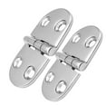 thumbnail image 2 of 2 Pack Oval Hinges Heavy Duty 316 Stainless Steel For Cabinet Doors Rv Boats, 2 of 9