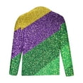 mardi gras long sleeve tops