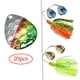 thumbnail image 3 of Kit de fabricación de aparejos de leucomas de 20 piezas, accesorio arnés de orugas giratorias, de flotadores de aparejo de cuch 1 Baoblaze cuchillas giratorias de pesca, 3 of 8