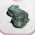 thumbnail image 4 of Inktastic Lurking gator Boys or Girls Baby Bib, 4 of 4