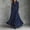 #595-Blue, variant on Wowcloth Women's Solid Color Long Sleeve Dress with Lapel Collar, Buttons and Pockets, Casual for Office and Daily Wear