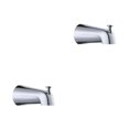 thumbnail image 1 of Cateissary Distribuidor de agua resistente y duradero para grifo de bañera de grifo oculto con chorro de agua color cromo 2Conjunto, 1 of 6