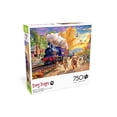 thumbnail image 2 of Buffalo Games - Dog Days - Racing the Train - 750 Piece Jigsaw Puzzle, 2 of 5