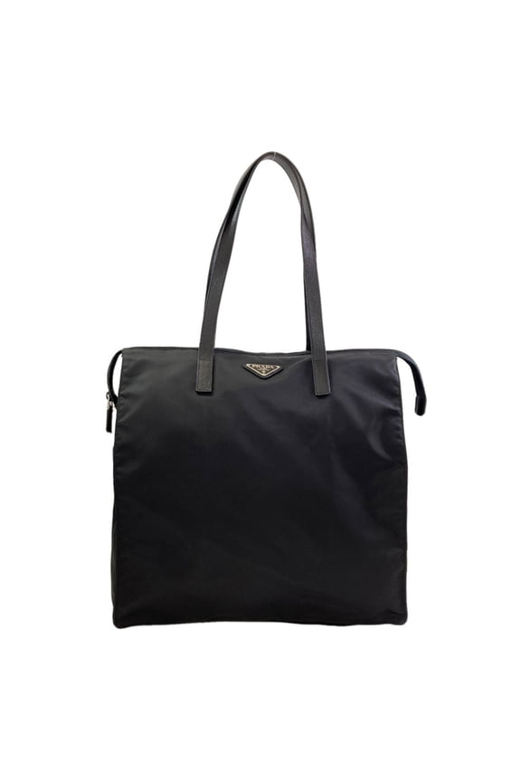 Pre-Owned Prada 1BG132 Logo Hardware Tote Bag, Nylon Material, Women's PRADA