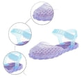 thumbnail image 4 of DuoJiaJ Girls Summer Fashion Jelly Sandals Open Toe Soft Sole Beach Shoes With Breathe Holes For Outdoor Play Kids Sandals Girls Size 1.5, 4 of 5