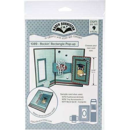 UPC: 0084282633033 | Karen Burniston Dies-Rockin Rectangle Pop-Up
