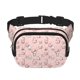 thumbnail image 1 of Fotbe Easter Rabbit Cangurera Cuadrada con Estampado de Doble Capa, Bolsa de Cintura Ajustable Mini para Hombres y Mujeres, 1 of 9