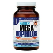 Natren Mega Dophilus Dairy Probiotic Powder, 4.5 Oz, 2 Pack