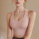 thumbnail image 4 of Ropa Interior Deportiva De Alto Impacto para Mujer, Ropa Interior Deportiva para Correr con Correa Cruzada En La Espalda, Ropa Interior con Copas Desmontables - Rosa, 4 of 5