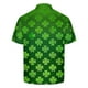 thumbnail image 5 of Día de San Patricio de los Hombres Impreso Solapa de Manga Corta, Camisa de Tela de Malla Casual para el Aire Libre Y el Ocio, 5 of 9