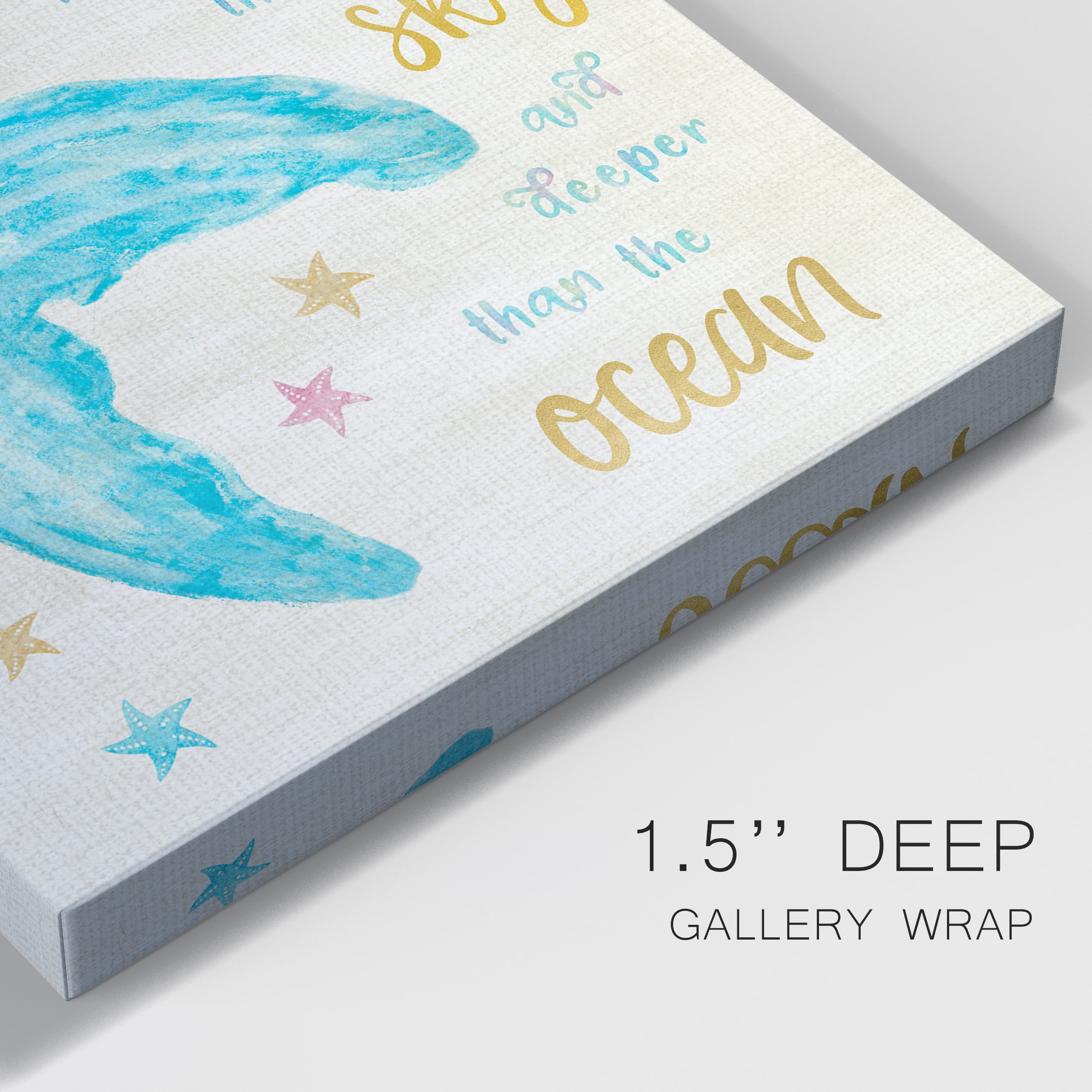 Mermaid Dream Premium Gallery Wrapped Canvas - Ready to Hang - 40 x 60