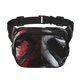thumbnail image 1 of Fotbe Cool Black And White Dragon Cangurera Cuadrada con Estampado de Doble Capa, Bolsa de Cintura Ajustable Mini para Hombres y Mujeres, 1 of 9