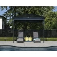 thumbnail image 4 of Sojag Danxia 9 x 7 x 9 ft Grey Gazebo, 4 of 13