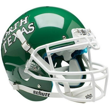 North Texas Football - Schutt Authentic North Texas Mean Green XP Football Helmet
