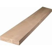Alexandria Moulding 511774 1 x 4 in. x 3 ft. Poplar Hardwood Board - White