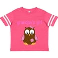thumbnail image 3 of Inktastic Grandpa's Girl Owl Girls Toddler T-Shirt, 3 of 5