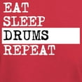 thumbnail image 3 of CafePress - Eat Sleep Drums Repeat T Shirt - Men's Classic Graphic Cotton T-Shirt, 3 of 4