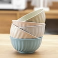 thumbnail image 5 of Djiypn Wheat Straw Bowl, Unbreakable Cereal Bowl 20 OZ, Microwave and Dishwasher Safe Bowls Suitable for Cereal,Salad,Snack and Soup, Blue, 5 of 7