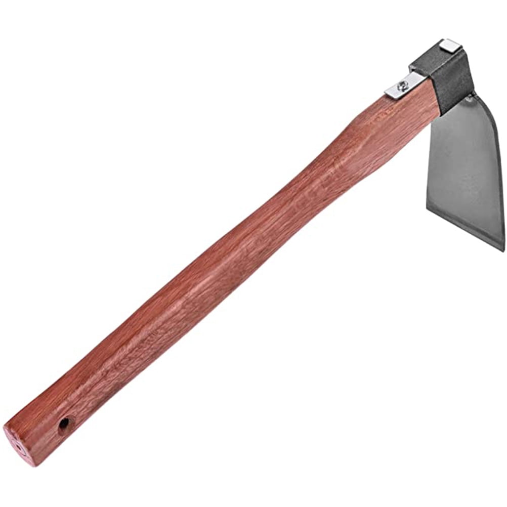 Household Wooden Handle Steel Hoe Gardening Weeding Hoe Agriculture