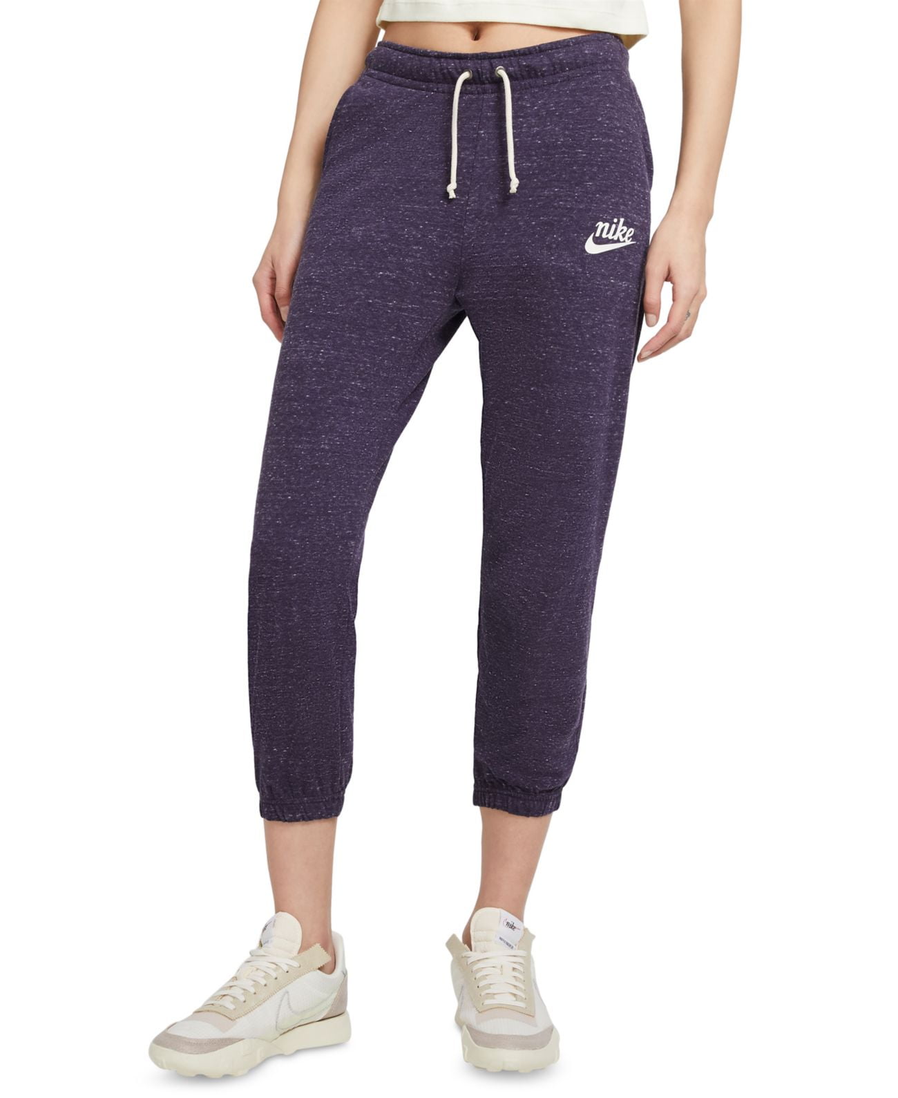 Nike Womens Gym Vintage Cropped Sweatpants - Walmart.com