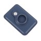 thumbnail image 4 of Soporte de billetera con tarjeta magnética para Magsafe Tracker Estuche para localizador IOS Estuche protector de cuero 2 en 1 para iPhone Azul, 4 of 10