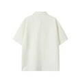 thumbnail image 3 of KyCheLot Mens Textured Shirt Workwear Knit Summer Short Sleeve Collared Shirts Loose Golf Shirts, 3 of 3