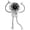 White, variant on Portable Robot Fan Man, Mini Handheld Personal Fans, Desk Fan Rechargeable with Suckers, Small Fans for Office, Home, Outdoors Sports Camping Traveling (Blue)