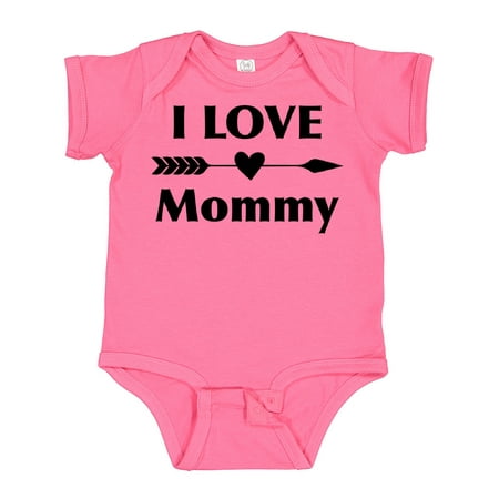 

Inktastic I Love Mommy Gift Baby Boy or Baby Girl Bodysuit