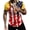 Yellow, variant on Funky Hawaiian Shirt for Men Palm Beach Shirts Tropical Vacation Shirts