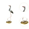 thumbnail image 6 of Crane Bird Statues Figurines Decor Sculpture Ironwork Material for Balcony Living Room Home Display, 6 of 7
