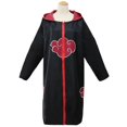 thumbnail image 3 of Animer Cosplay Costume Akatsuki Itachi Cloak Superior Quality Anime Convention, 3 of 5