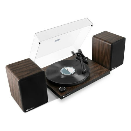 Victrola - Premiere T1 Turntable System - Espresso