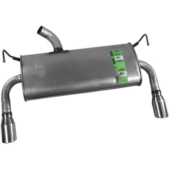 Walker Exhaust Quiet-Flow SS 50087 Exhaust Muffler Assembly Fits select: 2013-2019 FORD ESCAPE