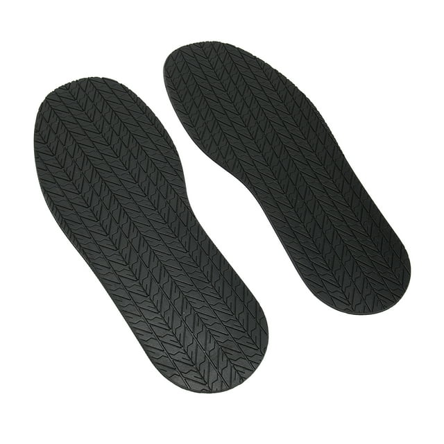 Semelle de Réparation de Chaussures,1 Paire Semelles Complètes Semelles Complètes en Caoutchoucpour la Réparation de Chaussures Réponse Rapide
