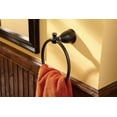 thumbnail image 5 of Moen Y3186BN Lindale Towel Ring, Brushed Nickel, 5 of 17