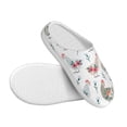 thumbnail image 3 of Fotbe Funny Chicken Pattern Women's Fuzzy Curly Fur Memory Foam Loafer Slippers Indoor Outdoor Slippers Winter Home Shoes-39/40, 3 of 7