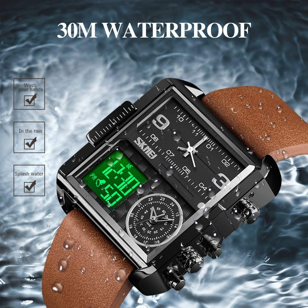 Skmei square on sale watch