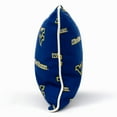 thumbnail image 3 of West Virginia Mountaineers College Covers Indoor or Outdoor Decorative Pillow Pair, 16 in x 16 in, 3 of 7