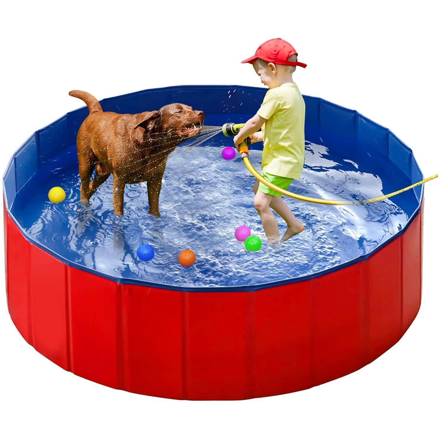 Foldable Pet Bath Pool Collapsible Dog Pool Pet Bathing Tub Pool for