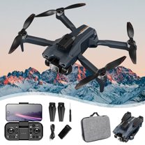Mini Drone with Camera, 2.4G WIFI FPV with 4K HD Camera 18mins Flight Brushless Foldable RC Drone Quadcopter RTF