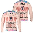 thumbnail image 3 of I'm a Scottish Terrier Mom and a Registered Nurse Nothing Scares Me All Over Print 3D Sweatshirt Unisex Merch Scottie Dog Lover Gifts - 00002, 3 of 6