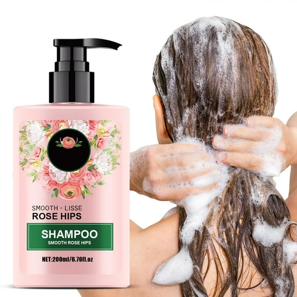 Iliya Rose Hips Shampoo Moisturizing And Strengthening Shampoo Scalp Care Shampoo Health Scalp Shampoo Hydration Frizz Control And Color Protection 200ml