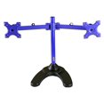 thumbnail image 1 of MonMount Dual LCD Freestanding Monitor Stand Up to 24-Inch, Blue (LCD-6460BL), 1 of 4