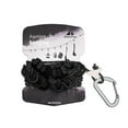 thumbnail image 1 of Tignapoo Outdoor Camping Clothesline 4.30m with Hooks for Hanging Gear - Reflective Nylon and Polyester Drying Rope in Black, Lightweight and Durable for Hanging Kitchenware and Essentials, 1 of 6