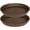 Brown, variant on 2 Pack Bird Bath Bowl 14", 1.6" Depth, 13 14 15 16 17 20 24 inch Plastic Birdbath Bowls Only, Birdbaths Dish for Outdoor Garden, Extra Large Plant Saucer (14", Brown)