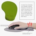 thumbnail image 5 of VONKY Mouse Mat Wrist Support Mice Pad Non-Slip Silica Gel Rest Mat Laptop Computer Accessories, Green, 5 of 5