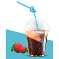 thumbnail image 4 of CATIEBYE Transparent Plastic Cups for Cold Drinks Durable and Crack-Resistant 20Pcs, 4 of 6