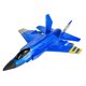 thumbnail image 3 of RC Avión Avión Control Remoto Anti Colisión para Principiantes Azul Macarena avión rc de ala fija, 3 of 7